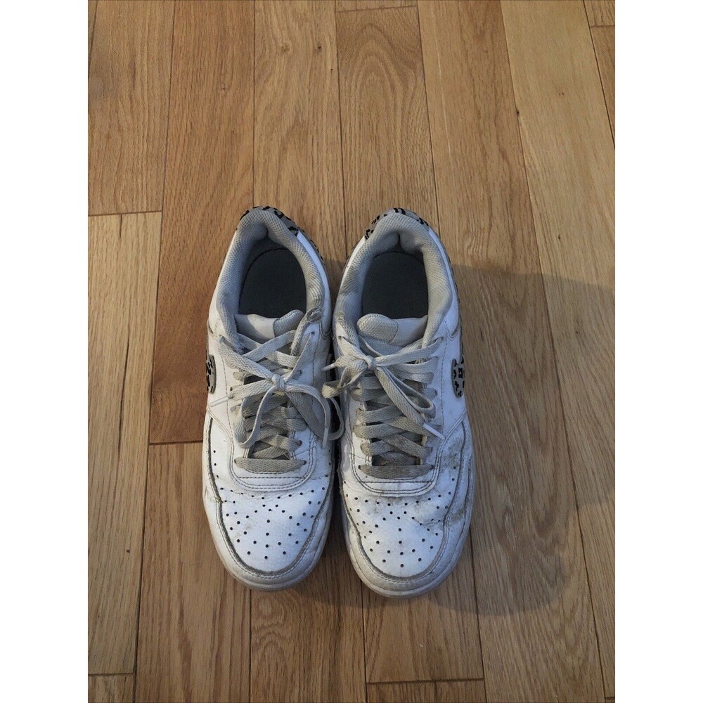 Nike Womens Court Vision Low DD9665-100 White Leopard Running‎ Shoes Size 8.5